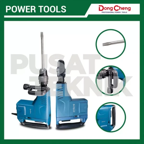 DONGCHENG Mesin Bobok Bor Magnet Jack Hammer DZG 10 - Gambar 4