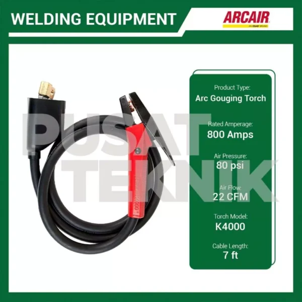 Gouging Torch ARCAIR K4000 Stang Las Arc - Gambar 2