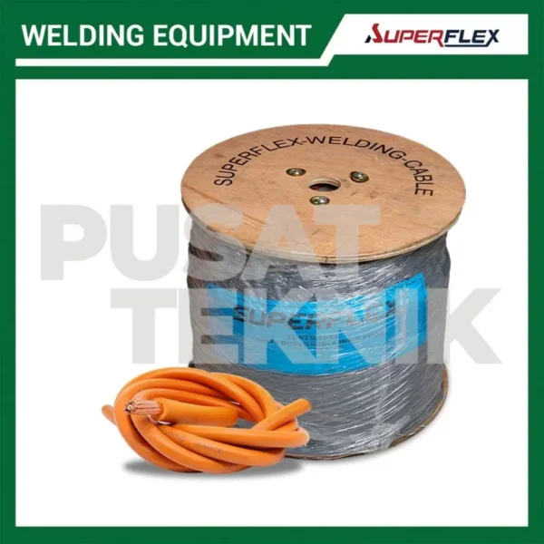 Kabel Las SUPERFLEX Tembaga 1 Roll 100 Meter - Gambar 3