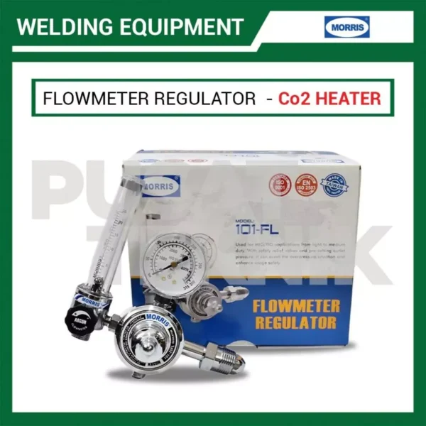MORRIS Flowmeter Regulator Co2 Heater CRF-200-220V