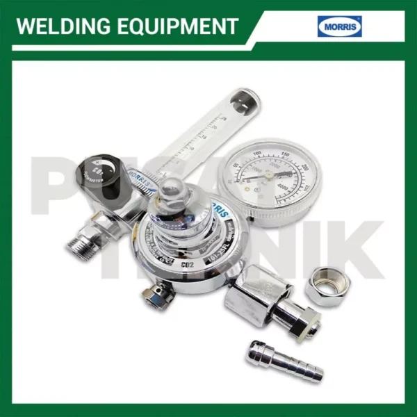 MORRIS Flowmeter Regulator Co2 Heater CRF-200-220V - Gambar 3