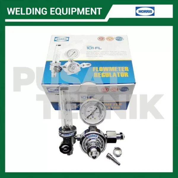 MORRIS Flowmeter Regulator Co2 Heater CRF-200-220V - Gambar 5