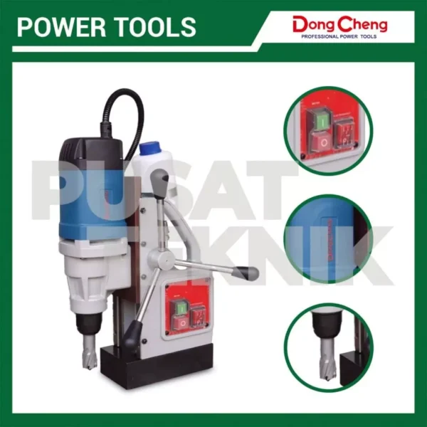 Mesin Bor Magnet DONGCHENG DJC30 Magnetic Drill 30mm - Gambar 4