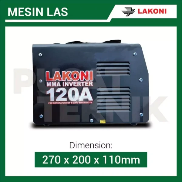Mesin Las LAKONI Falcon 121GE Welding MMA Inverter 120A - Gambar 5