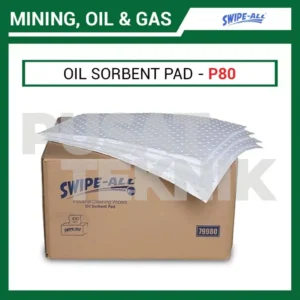 Oil Sorbent Absorber Swipe-All P80 Pad Penyerap Tumpahan Oli100 Sheet (40 x50 cm)