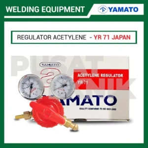 YAMATO Regulator Acetylene YR-71 Pressure Gauge