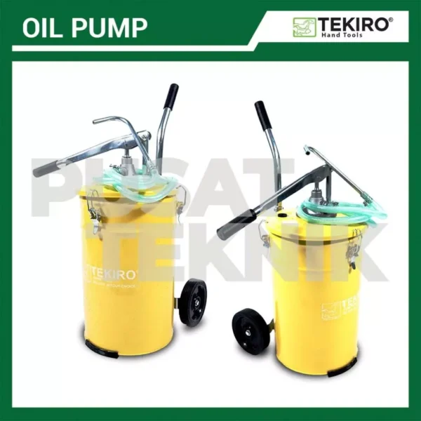 TEKIRO Pompa Oli Hand Oil Pump Manual 20 Liter - Gambar 3