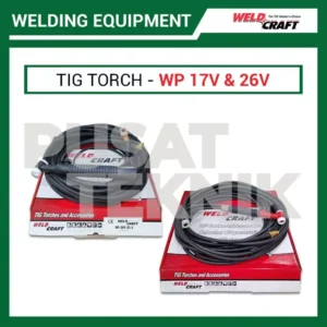 Tig Torch WP 17V / 26V WP-26-25-2 WELDCRAFT Stang Las Argon