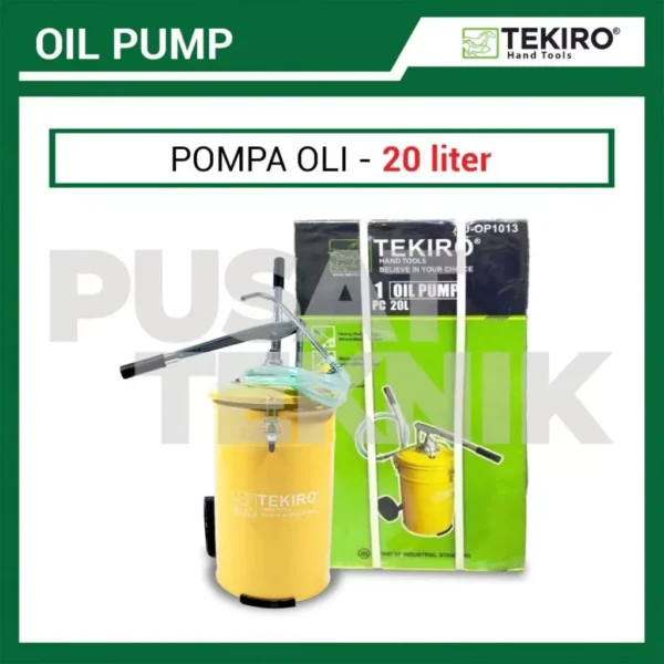 TEKIRO Pompa Oli Hand Oil Pump Manual 20 Liter