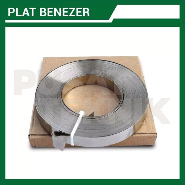 Tali Strapping Plat Besi Stainless Steel 32mm Pita Pengikat 1 1/4 inch - Gambar 4