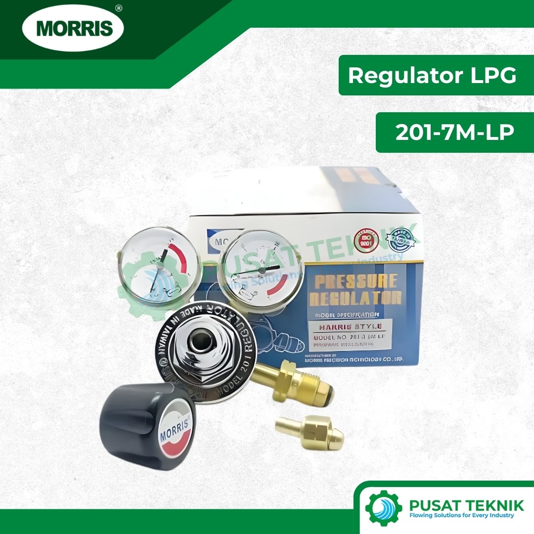 MORRIS Regulator Gas LPG 201-7M-LP Pressure Control