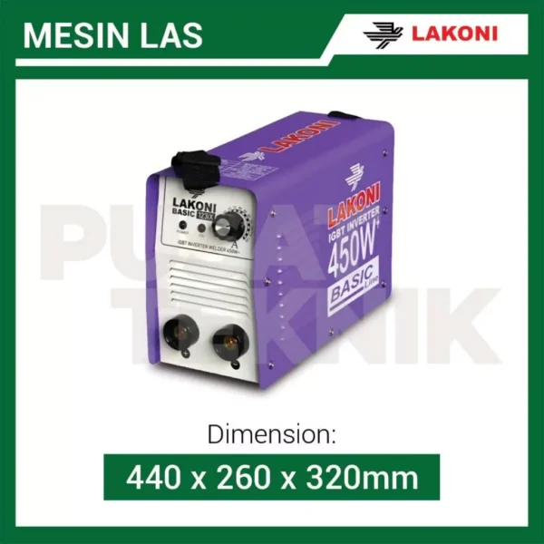 Mesin Las LAKONI Basic 123iX IGBT Welding Inverter Listrik Trafo 120A - Gambar 5