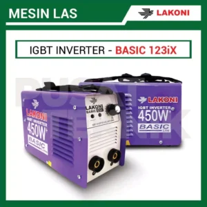 Mesin Las LAKONI Basic 123iX IGBT Welding Inverter Listrik Trafo 120A
