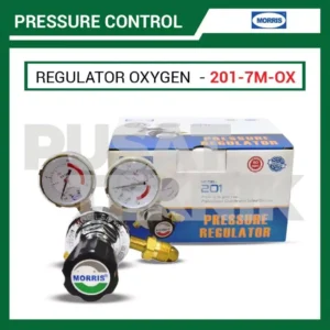 MORRIS Regulator Gas Oxygen 201-7M-OX Pressure Control