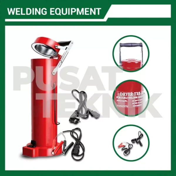 Oven Welding Electrode Termos Penyimpan Las Kawat 5 Kg - Gambar 3