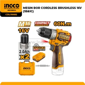Mesin Bor Cordless Brushless
