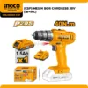Mesin Bor Cordless 20V