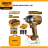 Mesin Buka Baut Cordless Ingco 20V, Impact Wrench Baterai, Alat Buka Ban Mobil