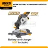 Mesin Potong Aluminium Cordless Ingco 20V