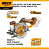 Mesin Circular Saw Mini Cordless Ingco 20V