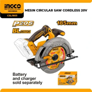 Mesin Circular Saw Cordless Ingco 20V