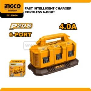 Fast Intelligent Charger Ingco 6-Port
