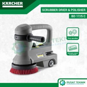 Mesin Scrubber Tangan Karcher BD 17/5 C EU Ringkas & Multifungsi