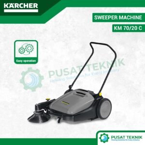 Mesin Sapu Lantai Karcher KM 70/20 C Manual Sweeper Efisien & Ergonomis