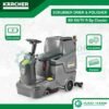 Mesin Scrubber Dryer Karcher BD 50/70 R Bp Classic KAP Ride-On Battery Serbaguna