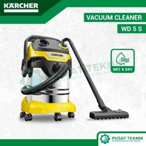 Wet and Dry Vacuum Cleaner Karcher WD 5 S V-25/6/22 Penyedot Debu Stainless 25L