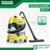 Wet and Dry Vacuum Cleaner Karcher WD 4 S V-20/6/22 Penyedot Debu Stainless 20L