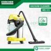 Wet and Dry Vacuum Cleaner Karcher WD 3 S V-17/4/20 Penyedot Debu Stainless 17L