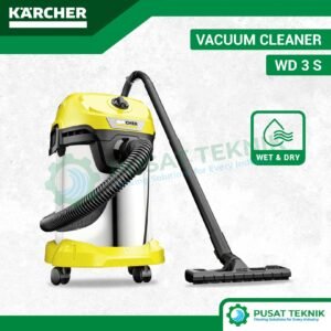 Wet and Dry Vacuum Cleaner Karcher WD 3 S V-17/4/20 Penyedot Debu Stainless 17L