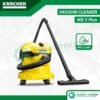 Wet and Dry Vacuum Cleaner Karcher WD 2 Plus V-12/4/18/C Penyedot Debu Kompak