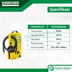 High Pressure Cleaner Karcher K 2 Universal Car ID Paket Cuci Mobil