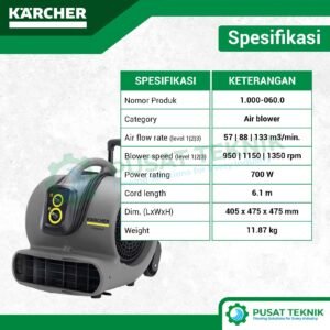 Air Blower Karcher AB 45 Classic KAP Mesin Pengering Karpet