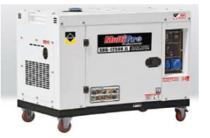 MultiPro Sdg-12500 JL Mesin Genset Diesel Silent 9000 Watt Generator