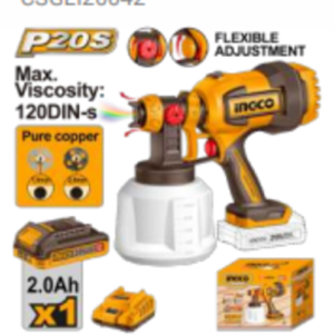 Spray Gun Cordless Ingco 20V