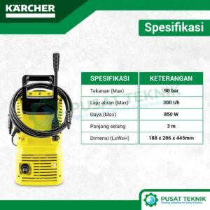 High Pressure Cleaner Karcher K 2.360 KAP Kuat & Mobilis