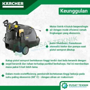 Karcher HDS 8/18-4 C EU-I High Pressure Cleaner Hot Water 3-Phase