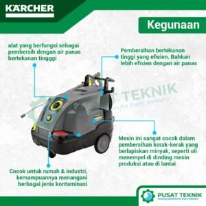 Karcher HDS 8/18-4 C EU-I High Pressure Cleaner Hot Water 3-Phase