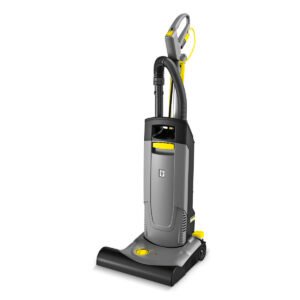 Solusi Kebersihan Maksimal dengan Vacuum Cleaner Karcher CV 38/2 Adv EU Menjaga estetika dan kebersihan karpet di area dengan lalu lintas tinggi kini menjadi lebih mudah dan efektif. Produk Karcher menghadirkan seri CV 38/2 Adv EU yang mengedepankan efisiensi serta kenyamanan operator selama bekerja. Mesin ini sangat ideal untuk area perhotelan, perkantoran, dan fasilitas publik karena mampu menyisir serat karpet secara merata sekaligus menghisap debu halus dengan sempurna. Anda akan merasakan kemudahan operasional berkat indikator lampu yang memberitahukan kapan posisi sikat perlu Anda sesuaikan untuk hasil maksimal. Memilih alat kebersihan yang tepat seperti tipe upright ini memastikan setiap inci lantai karpet Anda tetap terawat dan tahan lama. Selanjutnya, desain kabel yang panjang memungkinkan Anda menjangkau area luas tanpa harus sering berpindah stopkontak listrik. Keunggulan Sistem Sikat Ganda dan Proteksi Motor Keunggulan utama dari model "Adv" ini terletak pada sistem kopling sentrifugal yang melindungi kepala sikat dari beban berlebih. Oleh karena itu, mesin ini memiliki daya tahan yang jauh lebih tinggi jika Anda bandingkan dengan vacuum cleaner standar lainnya. Selain itu, investasi pada pembersih karpet tipe ini akan meningkatkan produktivitas tim karena proses pembersihan berlangsung lebih cepat namun memberikan hasil yang sangat mendetail. Penggunaan filter HEPA (opsional) pada mesin ini juga memastikan udara yang keluar kembali ke ruangan tetap bersih dan sehat bagi pernapasan. Anda dapat dengan mudah mengganti kantong debu secara higienis tanpa perlu mengotori tangan setelah proses pembersihan selesai. Keandalan teknologi asal Jerman ini menjamin setiap sudut gedung Anda selalu tampak profesional serta bebas dari alergen yang tersembunyi di balik serat kain karpet. Fitur Utama Karcher CV 38/2 Adv EU Sistem Sikat Putar Elektrik: Mengangkat kotoran membandel sekaligus menyisir serat karpet agar tampak seperti baru. Kopling Elektronik: Melindungi motor sikat secara otomatis jika ada benda asing yang tersangkut. Gagang Ergonomis: Tinggi gagang dapat Anda sesuaikan guna meminimalisir kelelahan punggung saat bekerja dalam waktu lama. Penyimpanan Aksesoris Terintegrasi: Nozzle celah dan sikat furnitur selalu siap pakai karena menempel pada bodi mesin