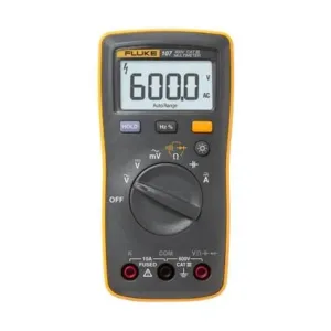 Digital Multimeter Fluke 107 Palm-sized with Backlight - Alat Ukur Listrik Presisi