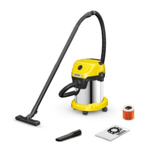 Wet and Dry Vacuum Cleaner Karcher WD 3 S V-17/4/20 Penyedot Debu Stainless 17L