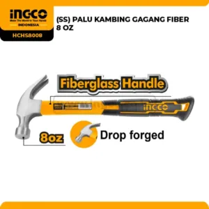 Palu Kambing Gagang Fiber Magnet Ingco 8 oz
