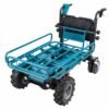 Gerobak Sorong Elektrik Makita DCU604 Cordless Wheelbarrow 36V (18V x2) LXT