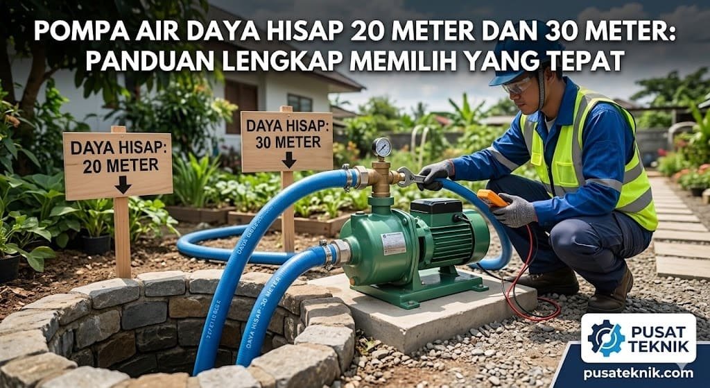 Pompa Air Daya Hisap 20 & 30 Meter
