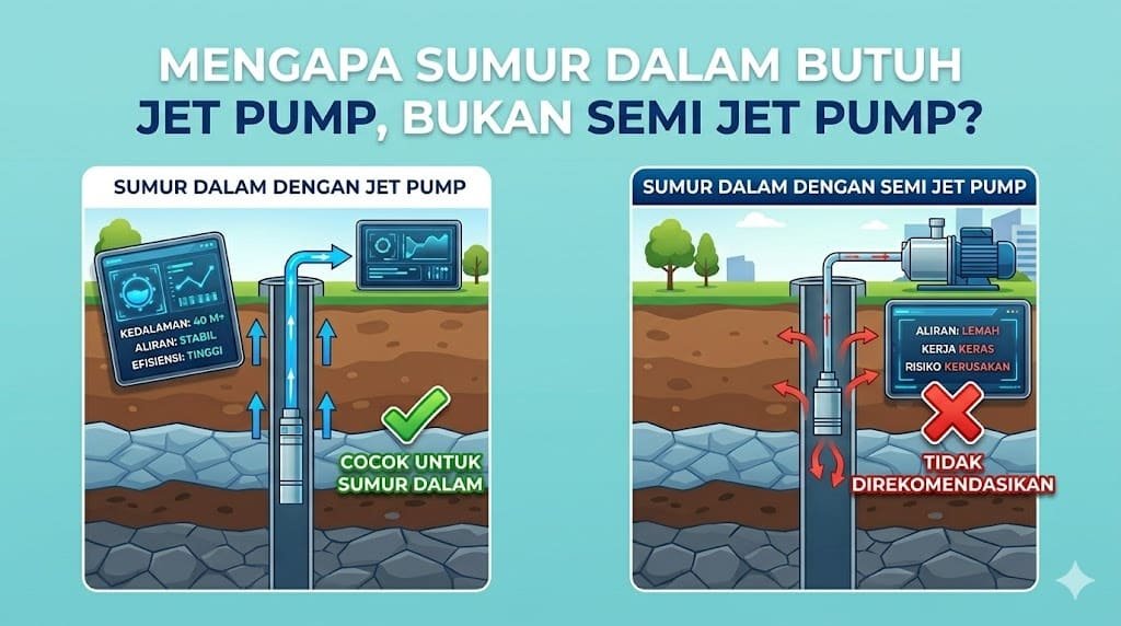 Jet Pump Sanyo: Review Pompa Sumur Dalam 2026
