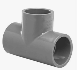 Fitting Reducing TEE Wavin PVC AW GY