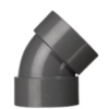 Elbow 45° Wavin PVC D GY